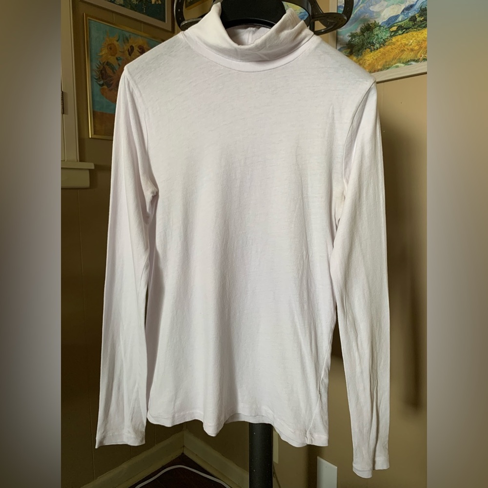 J. Crew Mercantile tissue turtleneck